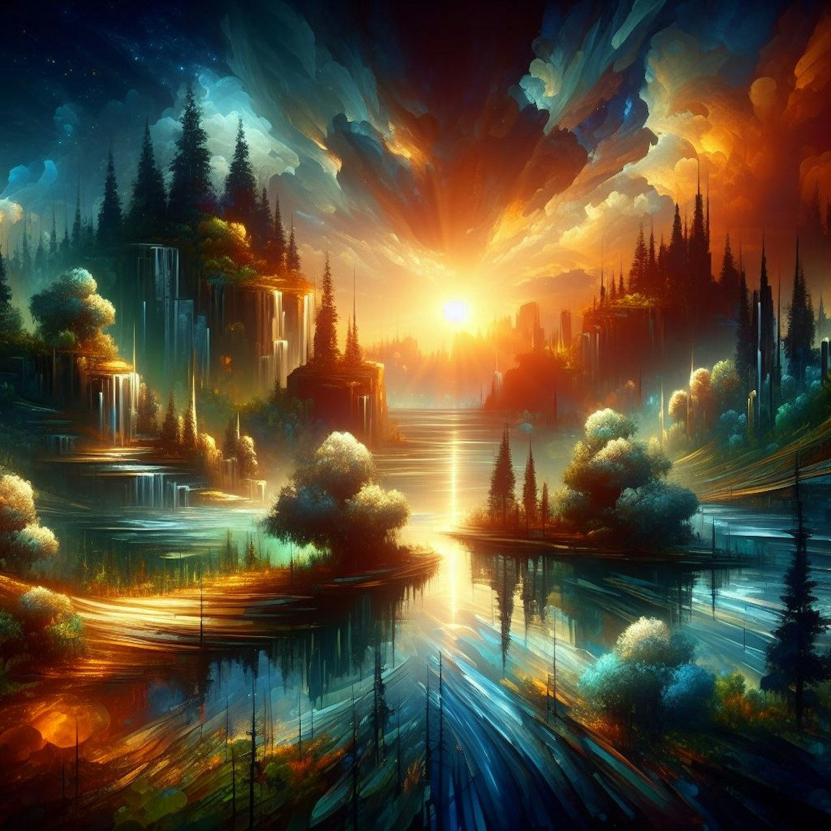 Aim to the light side of life.